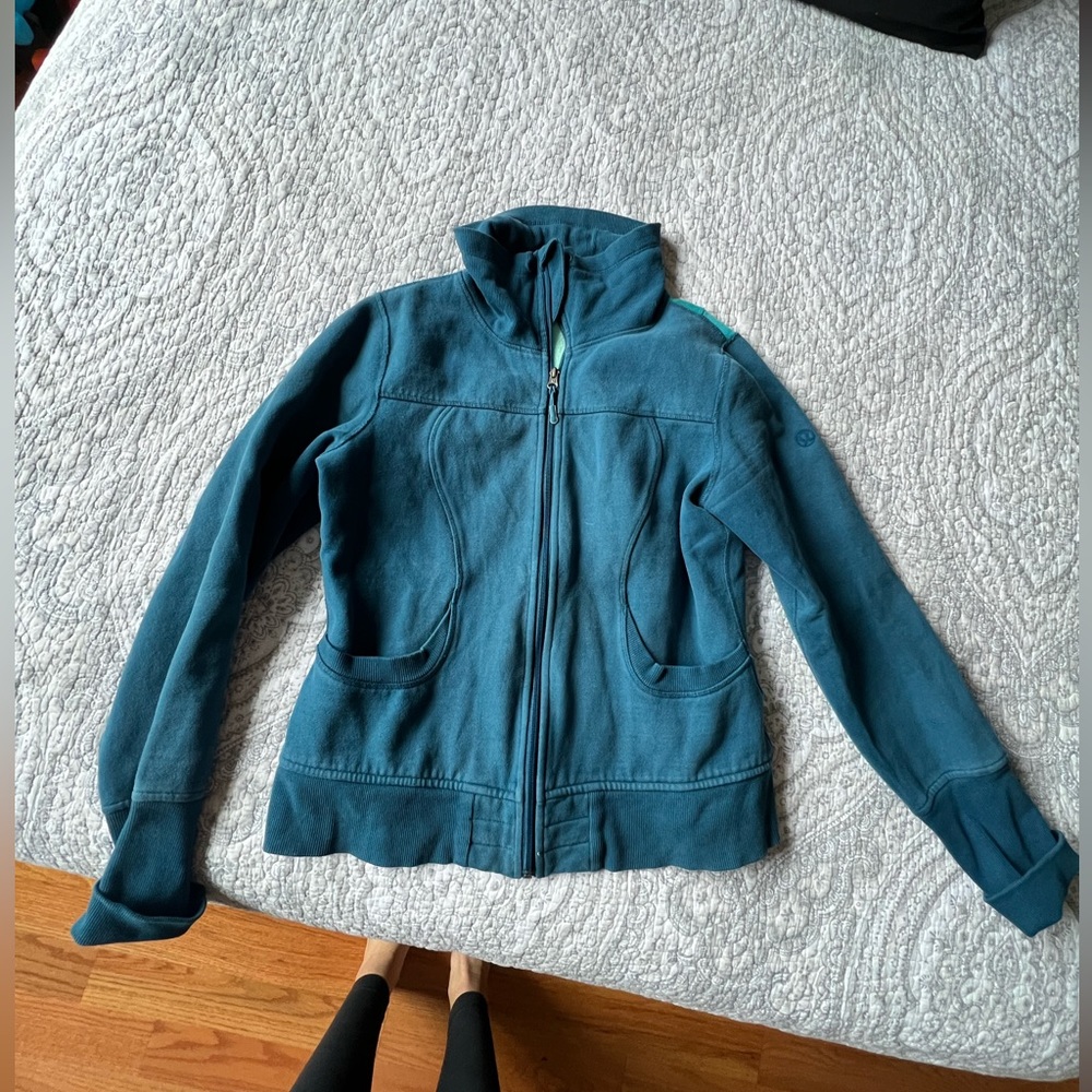Vintage Lululemon scuba full zip
